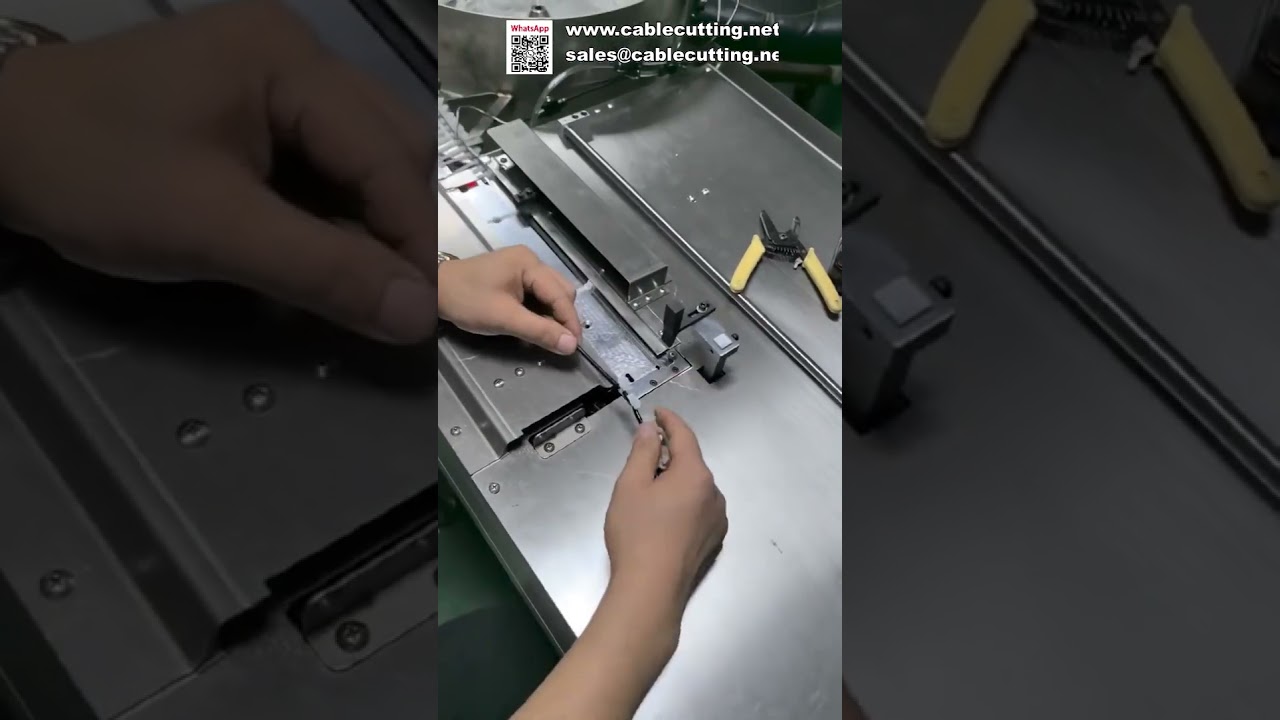 Automatic Aircraft Head Nylon Cable Tie Machine with Feeding and Cutting