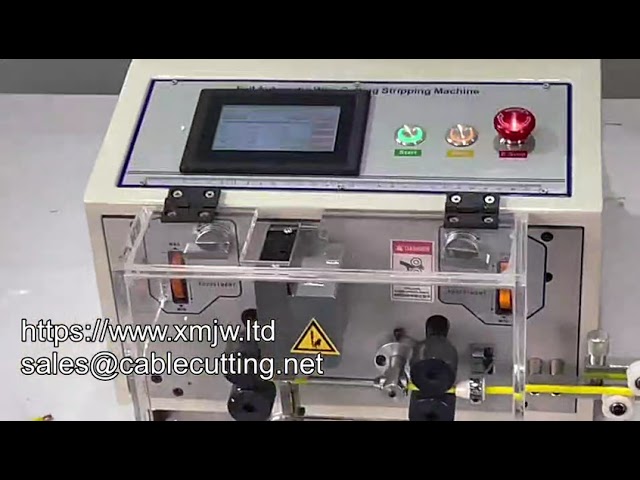 WPM 03s Fully Electric Universal Low Cost Touch Screen Automatic Copper Cable Wire Cutting Stripping
