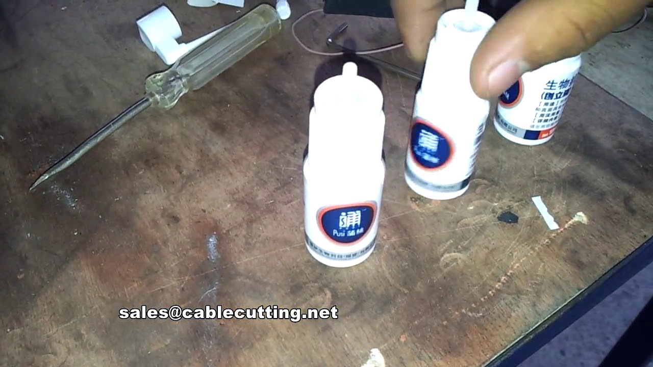 Transparent Label Testing AL-50-D Bottle Labeler with Code Printer