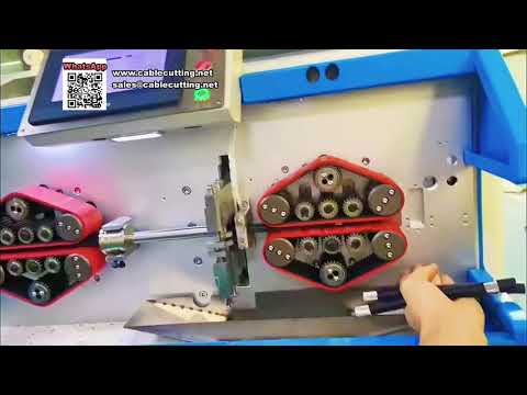 Precision Computerized Wire Cutting Machine for Under 150sqmm New Energy Cables - Video