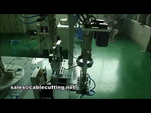 O type shape Circle wire winding machine, cable winding and tying machine