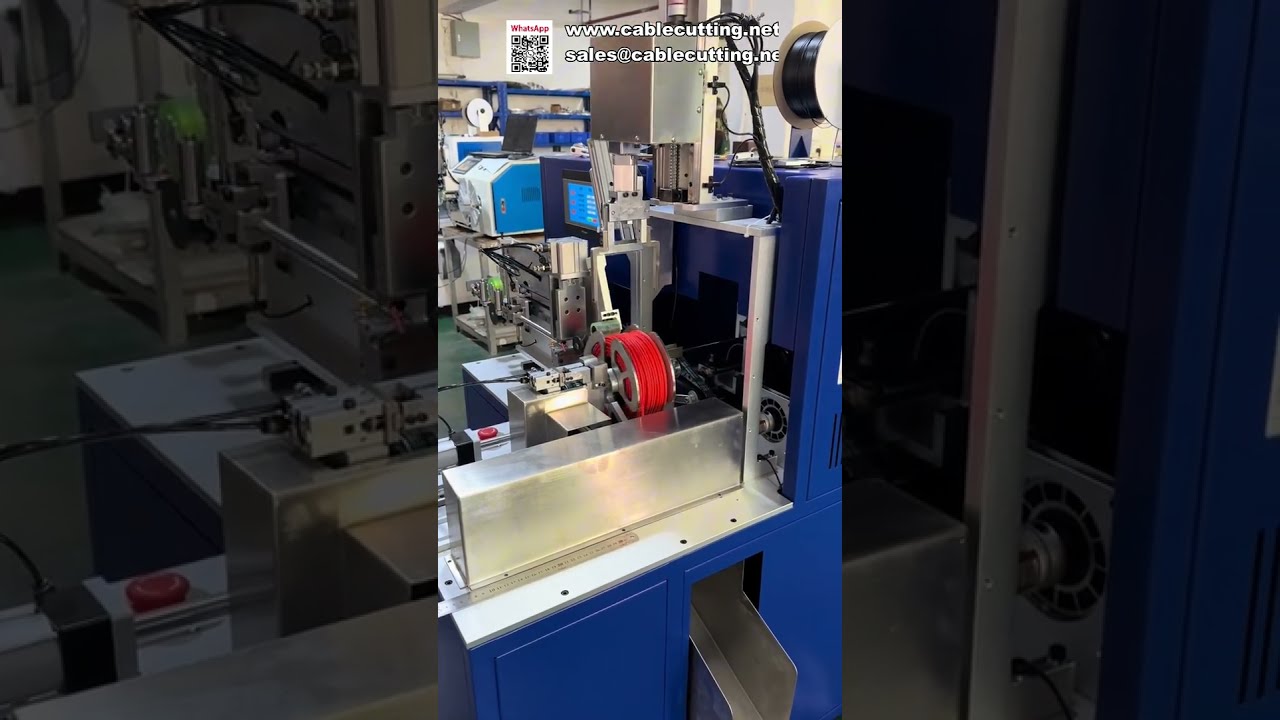 Full Automatic Meter Counting, Wire Cutting, Winding and Tying Machine - Shorts