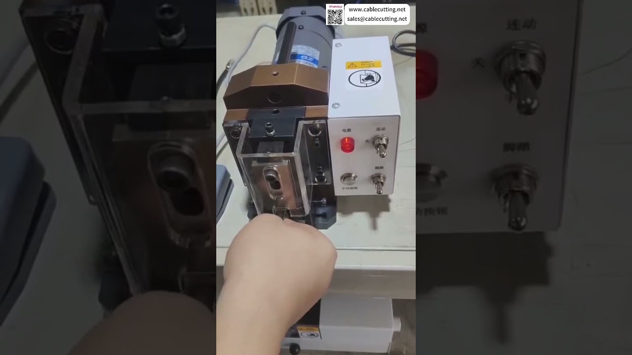 Crystal Head Crimping Machine Setup Operation Process Automation System Roll Tool Methods