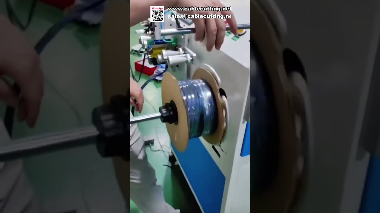 Automatic Meter Counting, Winding and Spooling Machine