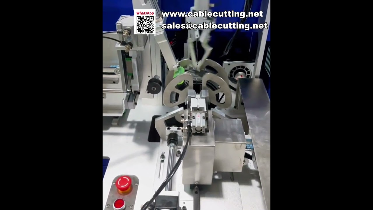 Automatic Wire Processing Machine Cutting, Winding and Tying All in One - Shorts