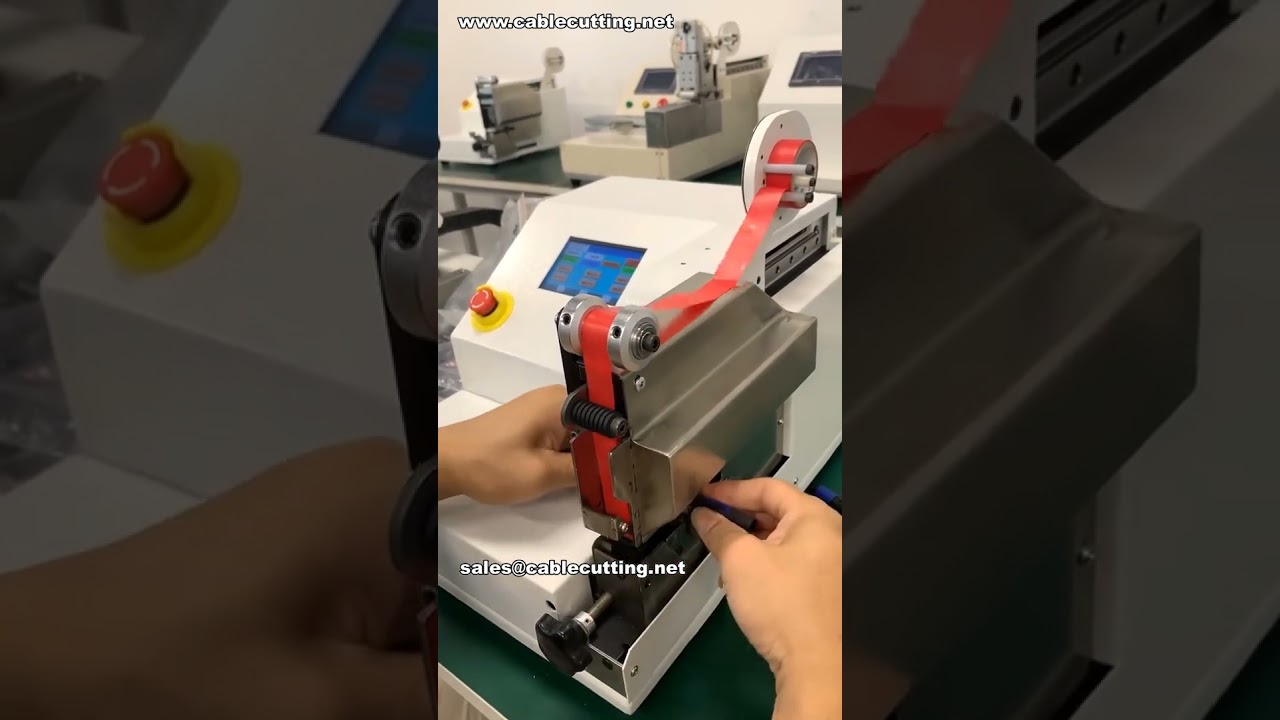 Large Diameter Spot Taping Machine for Electrical Tape Wrapping # Smart Mfg Factory