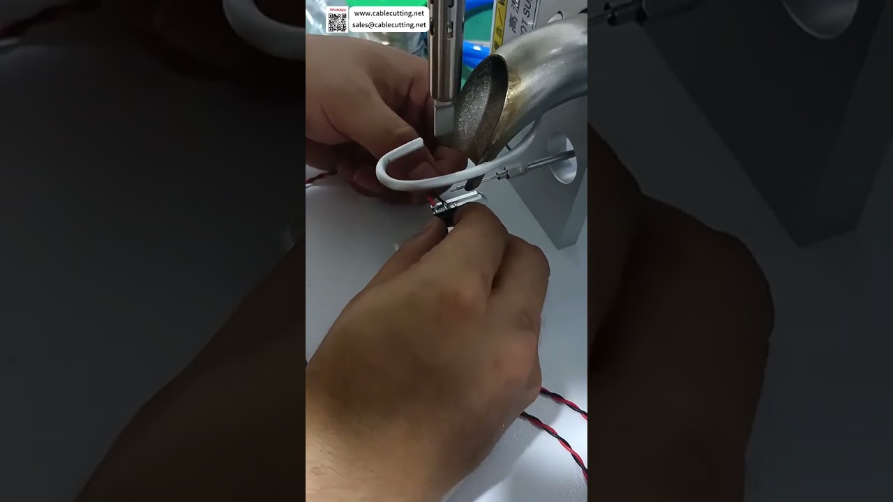 Parallel Cable Dual Micro Switch Soldering Machine  Simultaneous Splice Welding Processing