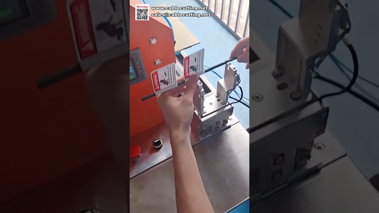 Adjustable Wire Fold Labeling Machine for Various Label Sizes Automatic Cable Sticker Applicato