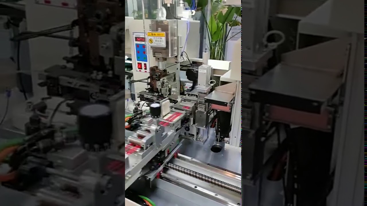 Automatic multiple wires penetrate plastic plugs shell machine WPM-DPW12