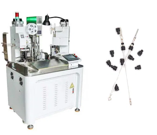 Automatic Wire Crimping Water Seal Insertion WPM-078H