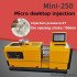 4T Mini-100 0.5KW 220V Model Desktop Injection Molding Machine,  Stroke 100mm for Plastic Processing Production Machine