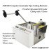 500W Cutting Width 100mm/200mm Automatic Computerized Pipe Cutting Machine, Bellows Pvc Silicone Pipe Cutting Machine