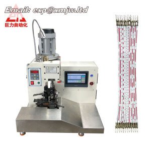 2-28mm Width Flat Cable Wire Terminal Crimping Machine