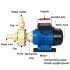 1.5kw Acid  amp; alkali resistant Corrosion resisting Plastic chemical pump Centrifugal pump Use of Seawater pumping and circulation