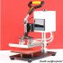 Digital Heat Press Machine Pneumatic Manual Heat Transfer Machine 150x150mm Transfer Sublimation Printing for T-Shirt