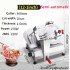 Dicing-Machine Meat Slicer 12 inch Commercial Automatic Electric beef mutton rolling and slicing machine Ground-Meat-Wire-Cutter