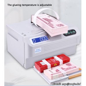 Paper tape Strapping machine for paper hoop Automatic Paper belt Banding machine Automatic banknote tying machine