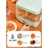 Fruit dryer Small household Food dehydrator 220V 230W 10L Vegetable pet meat Snack dehydration Air dryer