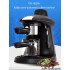 Espresso Italian coffee machine TSK-1822A Household small mini semi-automatic Steam grinding pot Fancy coffee machine